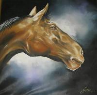 Realism - Strenght - Oil On Canvas